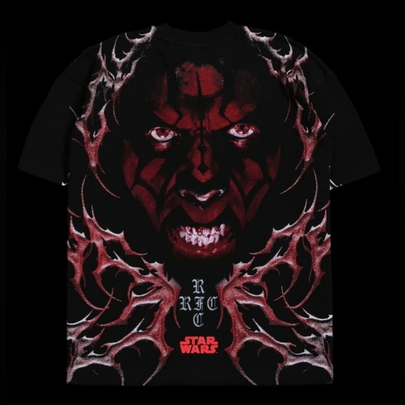 Civil Regime "Scarlet Vengeance" American Classic Oversized Tee - Picture 1 of 11
